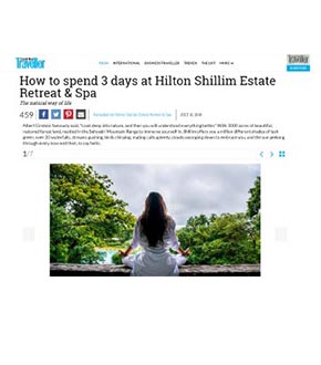 How To Spend 3 Days Hilton Shillim Estate Retreat Spa