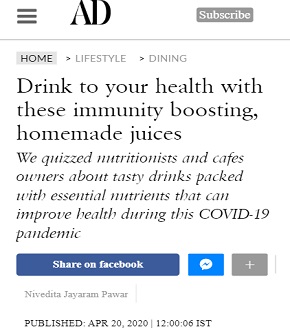 Immunity boosting drinks