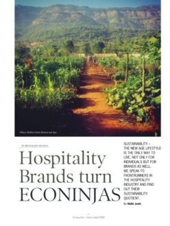 Global Spa – Hospitality brands’ sustainability quotient