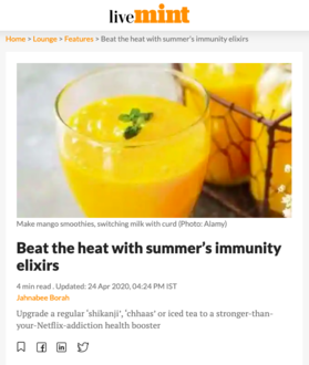 Beat the heat with summer’s immunity elixirs