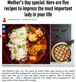 Mother’s Day Special Recipes