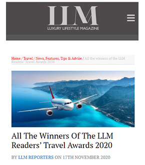 All the winners of the llm readers travel Awards-2020